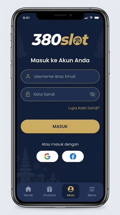 Masuk Akun 380slot Melalui APK Terbaru